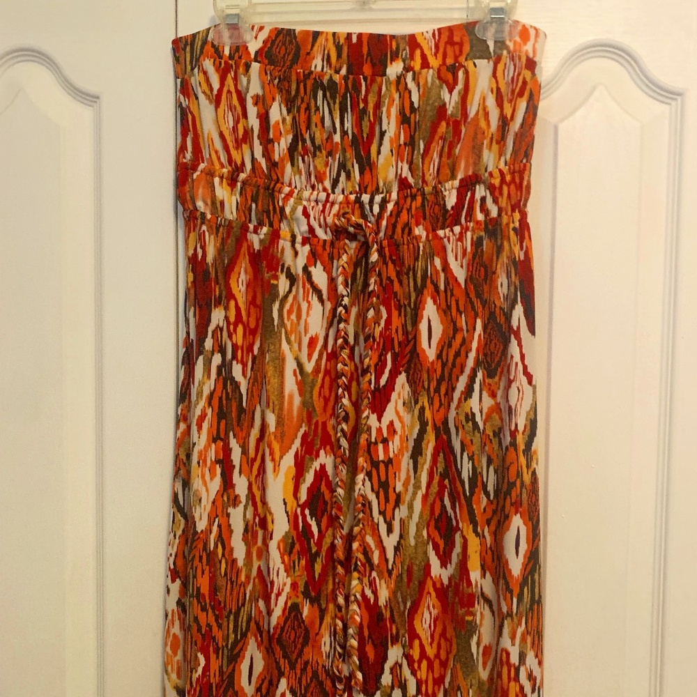 Strapless Maxi Dress